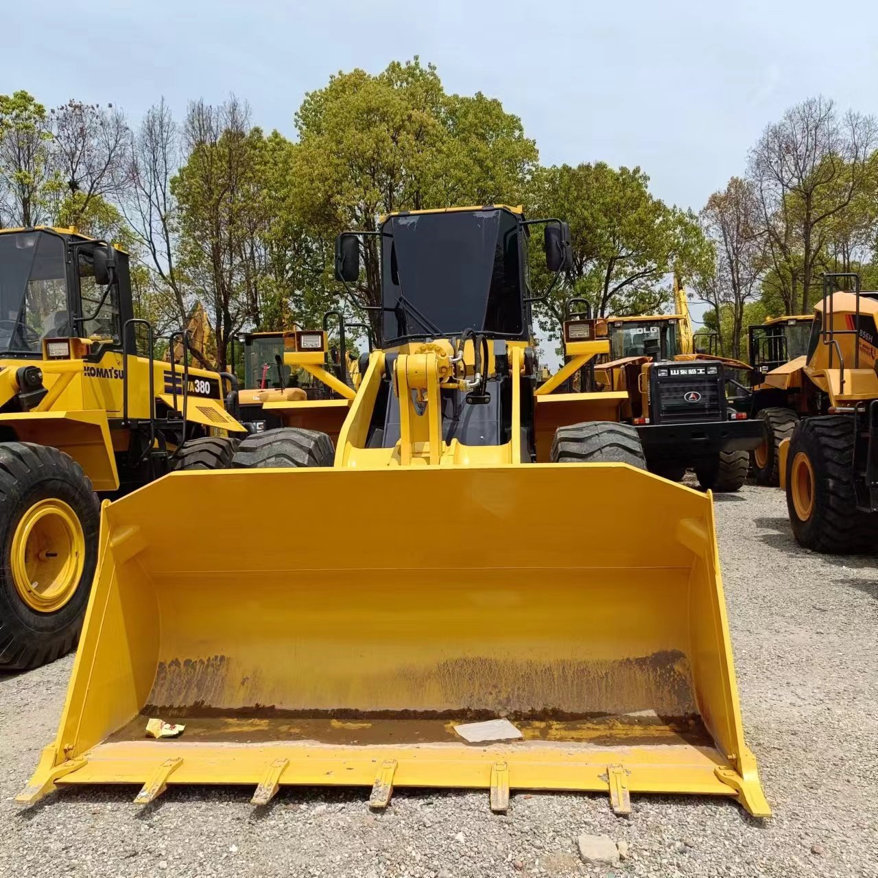 2023 Front loader loders Komatsu WA380 wheel loader for sale Used komatsu 380 320 100 470 loaders Komatsu 320
