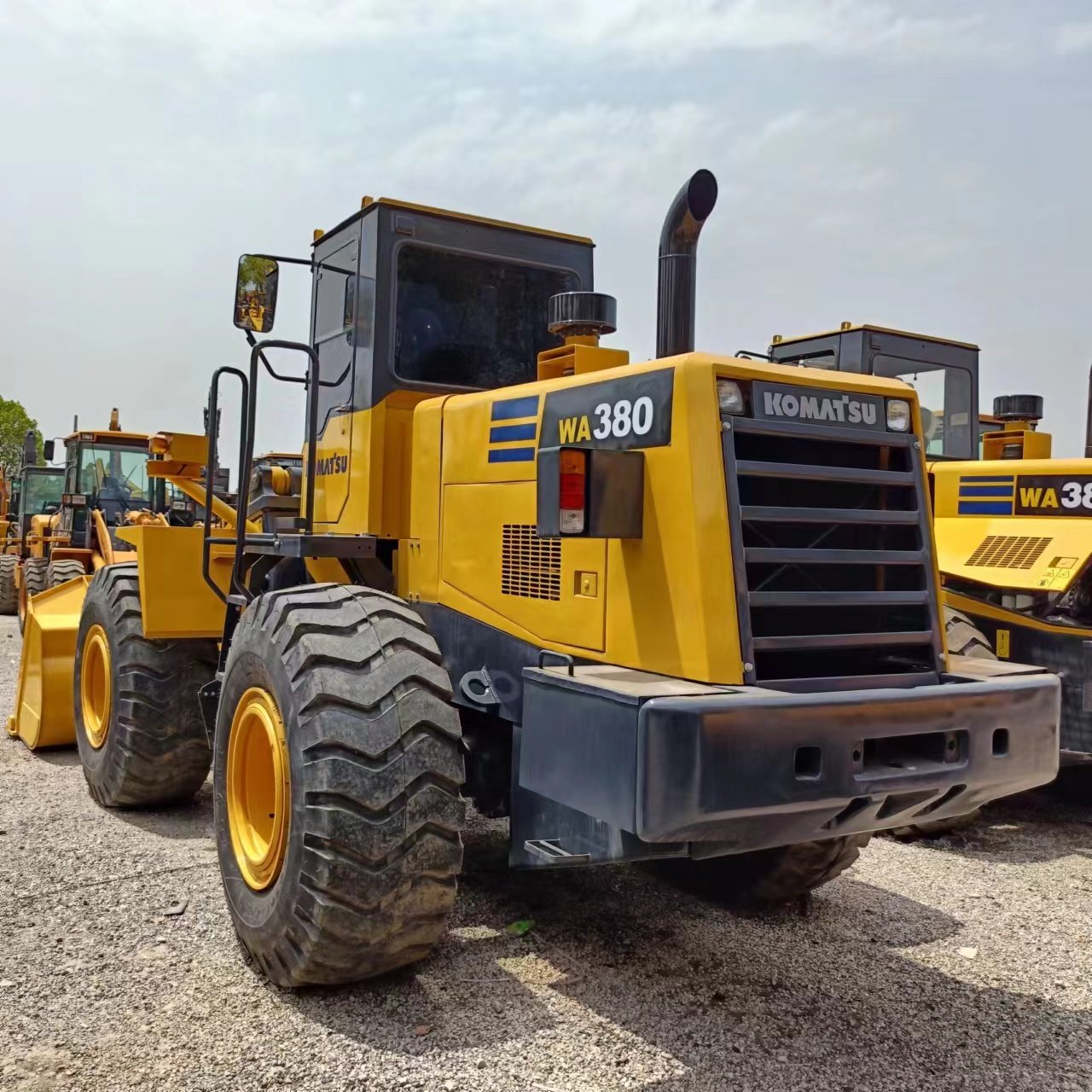 2023 Front loader loders Komatsu WA380 wheel loader for sale Used komatsu 380 320 100 470 loaders Komatsu 320