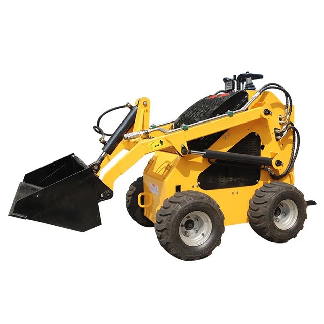 High efficiency Mini Skid Steer Loader 380kg Used EPA B&S engine Wheel Small Skid Steer Truck Loader For Sale