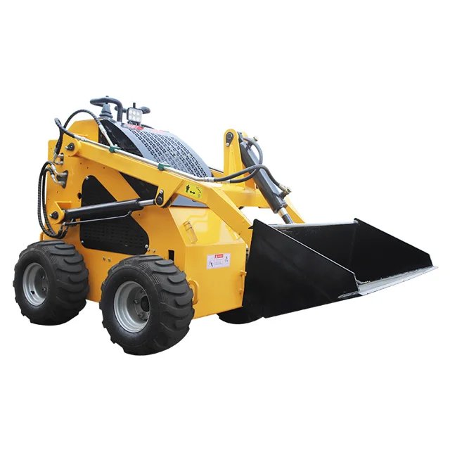 High efficiency Mini Skid Steer Loader 380kg Used EPA B&S engine Wheel Small Skid Steer Truck Loader For Sale