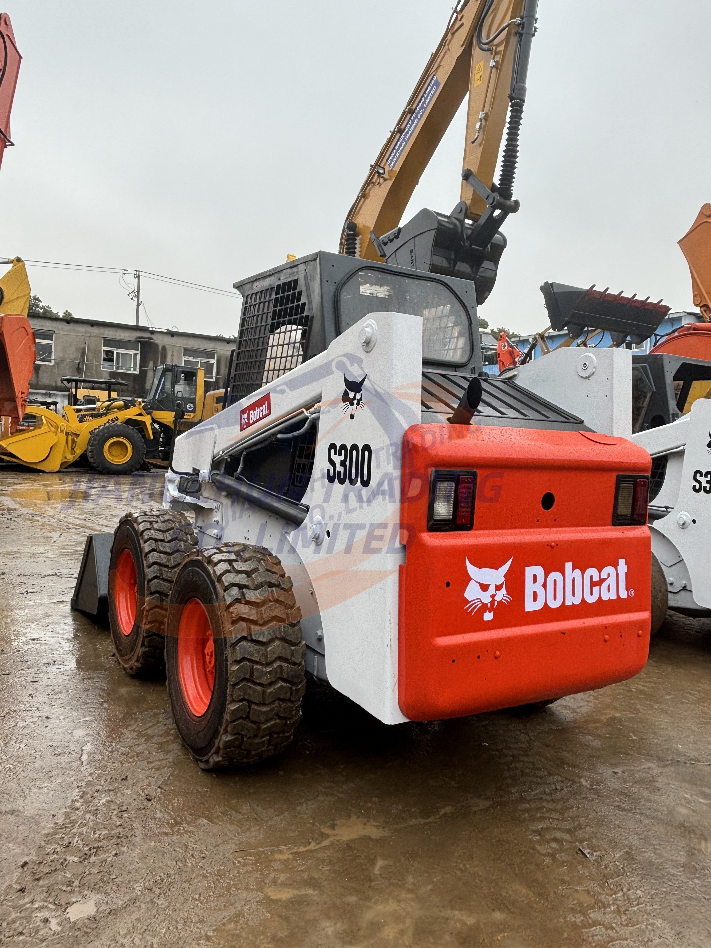 Bobcat Loaders Wheel S185 S300 S450 Mini Track Skid Steer Articulated Loader Used Original Provided Front Loader 1 Ton 2016