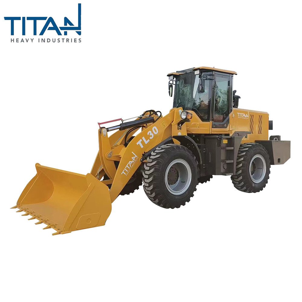 TL30 3ton Wheel Loader 8500kg Operating Weight Used Front Loader Farm Restaurant Industries Featuring Engine Pump Gearbox Bucket