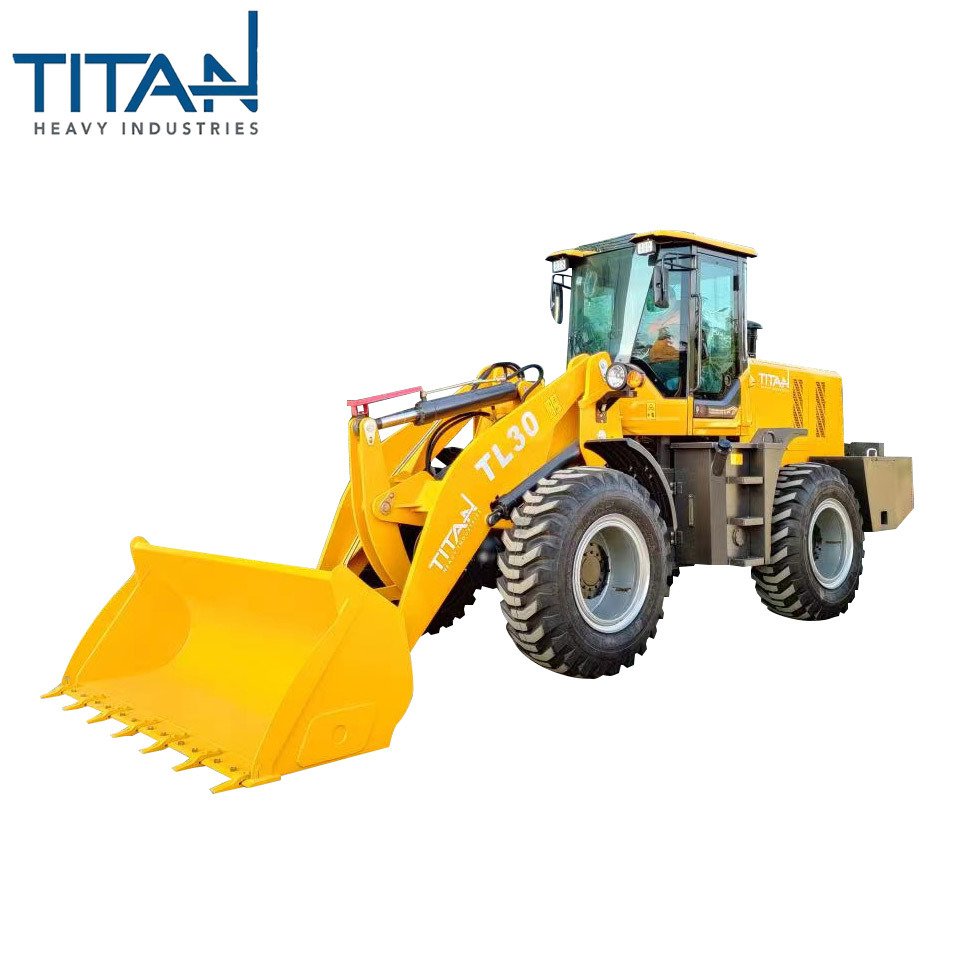 TL30 3ton Wheel Loader 8500kg Operating Weight Used Front Loader Farm Restaurant Industries Featuring Engine Pump Gearbox Bucket