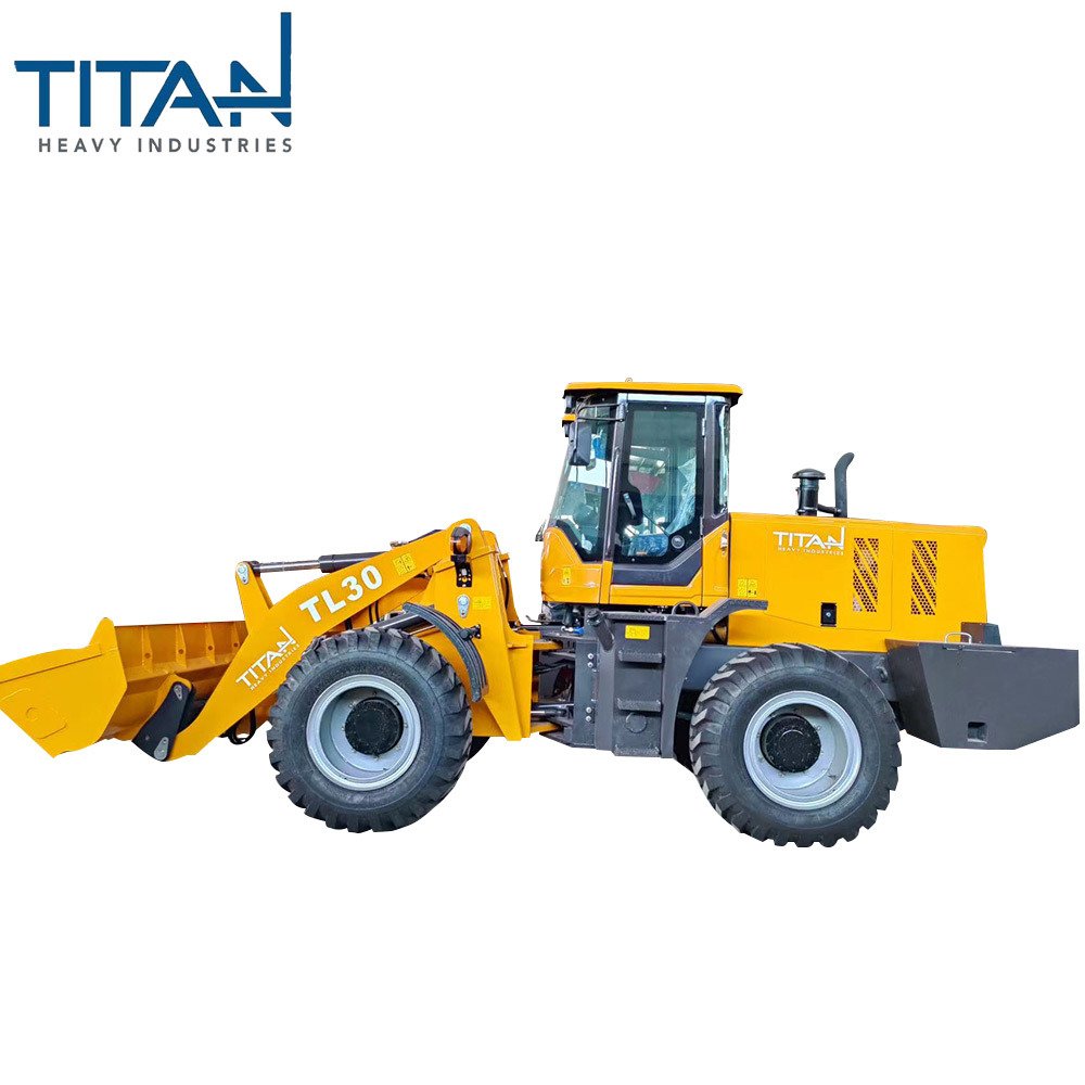 TL30 3ton Wheel Loader 8500kg Operating Weight Used Front Loader Farm Restaurant Industries Featuring Engine Pump Gearbox Bucket