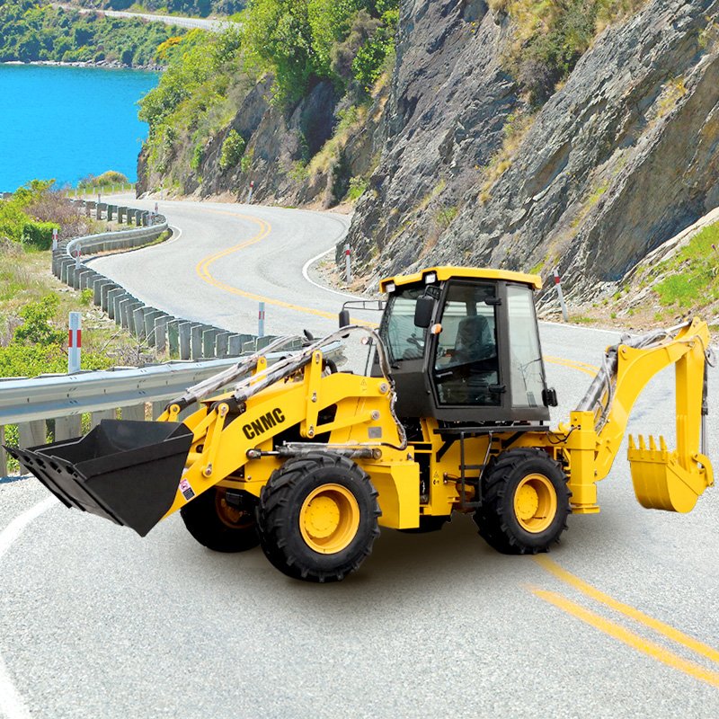CNMC Best Choice CN28-50 Wheel Type Backhoe Loader Excavator 3Ton 5Ton 8Ton Rated Load Front Loader Engine Bucket Farm
