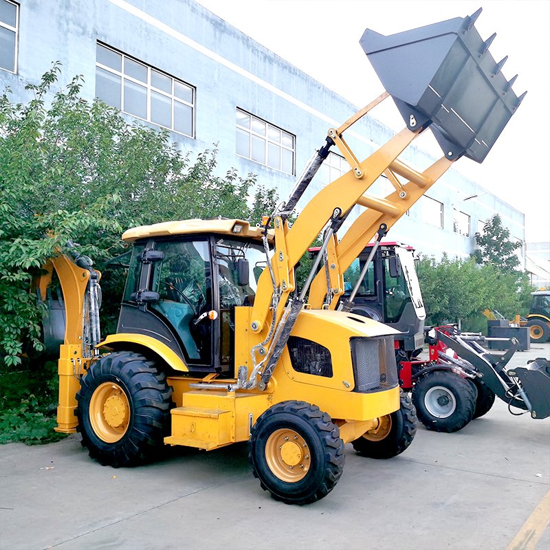 CNMC Best Choice CN28-50 Wheel Type Backhoe Loader Excavator 3Ton 5Ton 8Ton Rated Load Front Loader Engine Bucket Farm