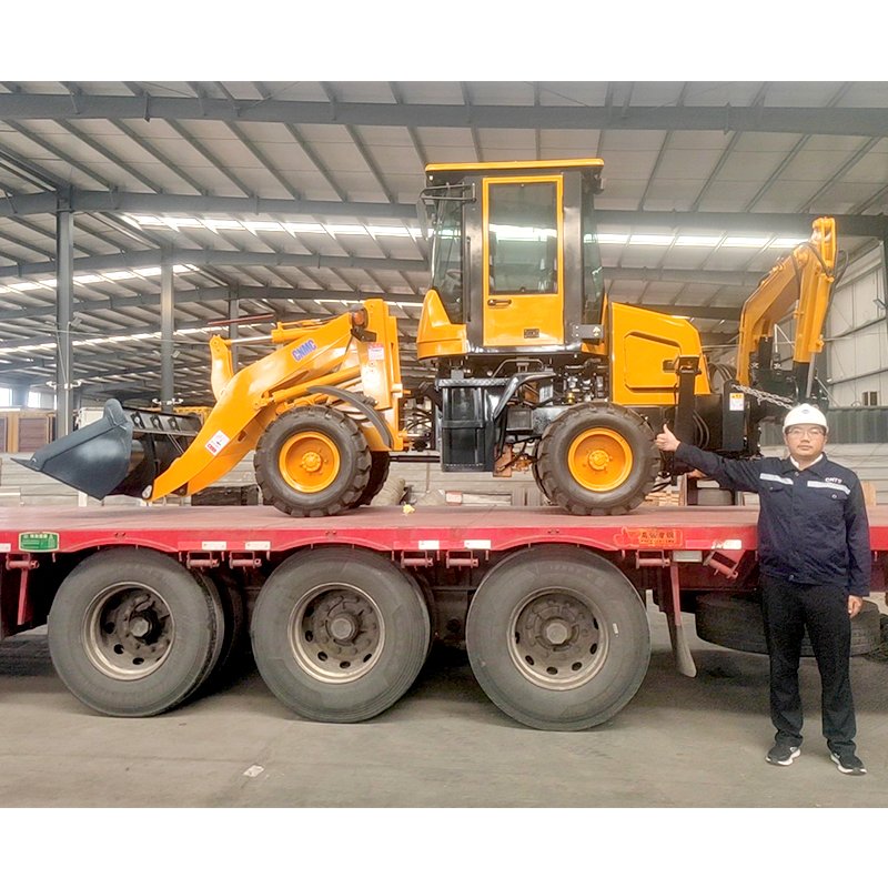 CNMC Best Choice CN28-50 Wheel Type Backhoe Loader Excavator 3Ton 5Ton 8Ton Rated Load Front Loader Engine Bucket Farm