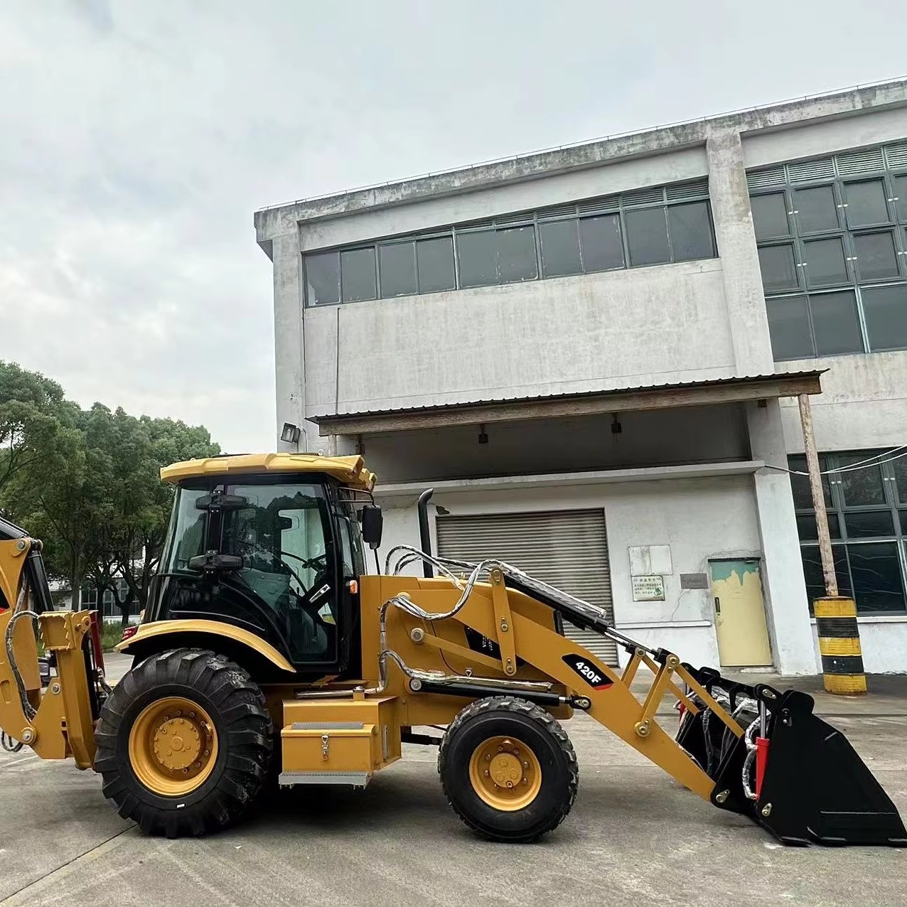 Good price used Caterpillar Backhoes 420F 420F2 432F for sale