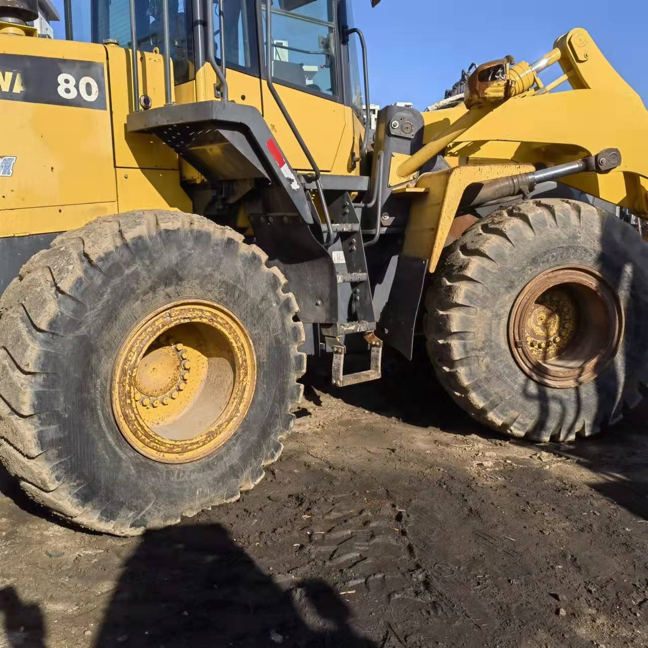 Mining loading 3.3 cbm used komatsu wa380-6 wheel loaders japan made 380 loader wa380