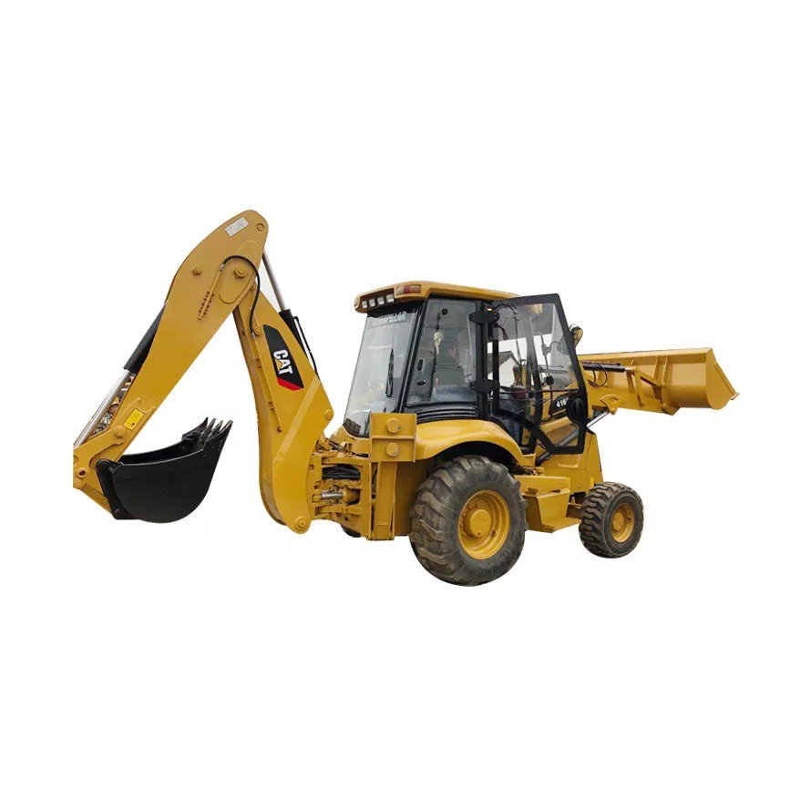 Good Condition USA CAT 420F Used Backhoe Loader Caterpillar 420F Loader Backhoe