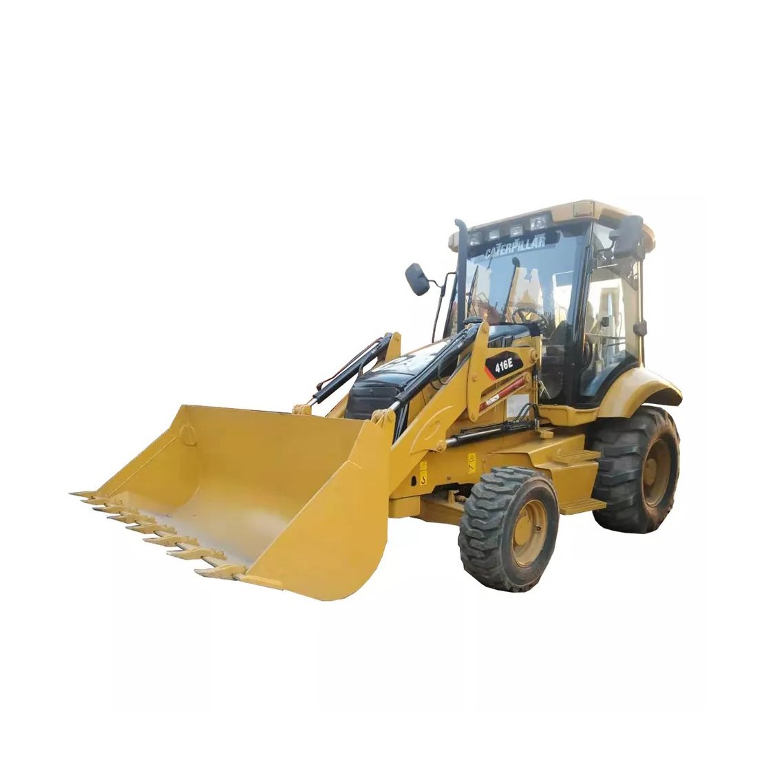 Good Condition USA CAT 420F Used Backhoe Loader Caterpillar 420F Loader Backhoe