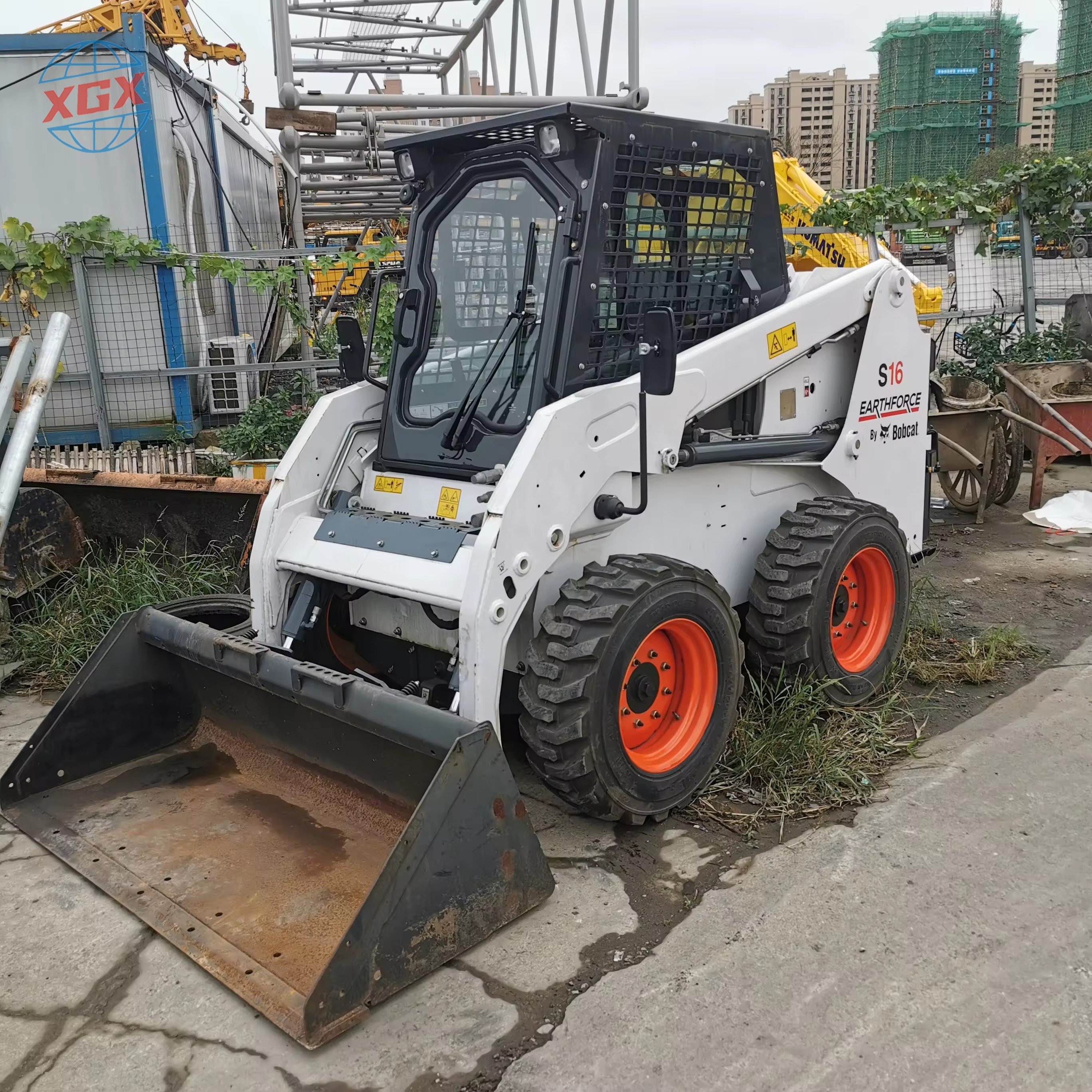 High Quality Chinese BOBCAT S16E used loaders skid loaders mini skid steer loaders for sale