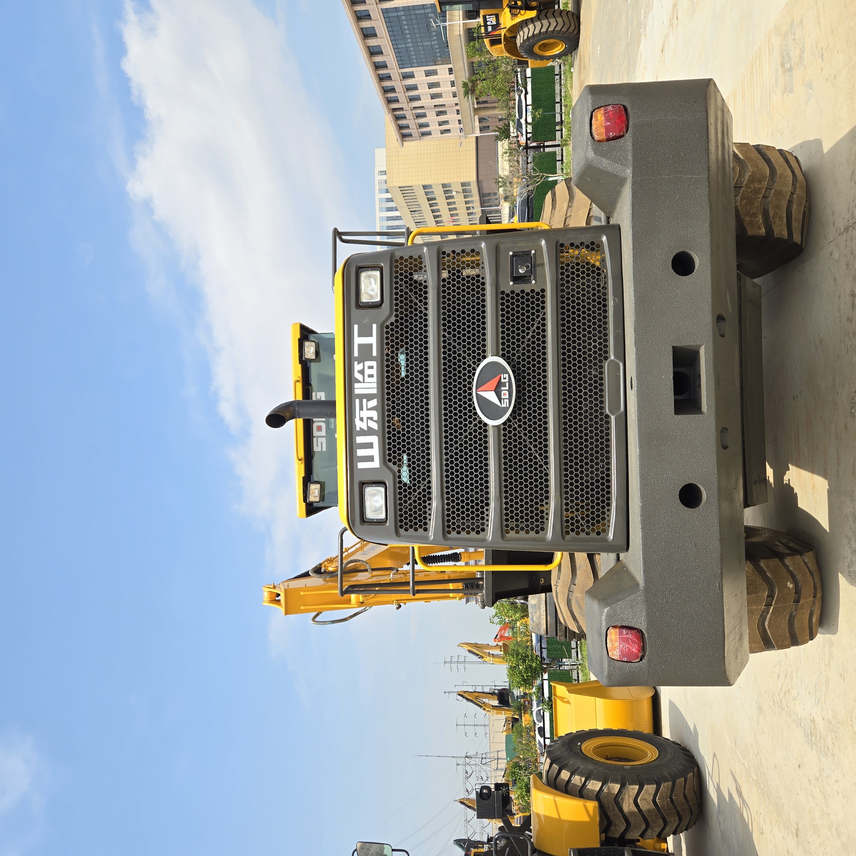 Used Loaders 5 TON Front Wheel Loader SLDG LG956F