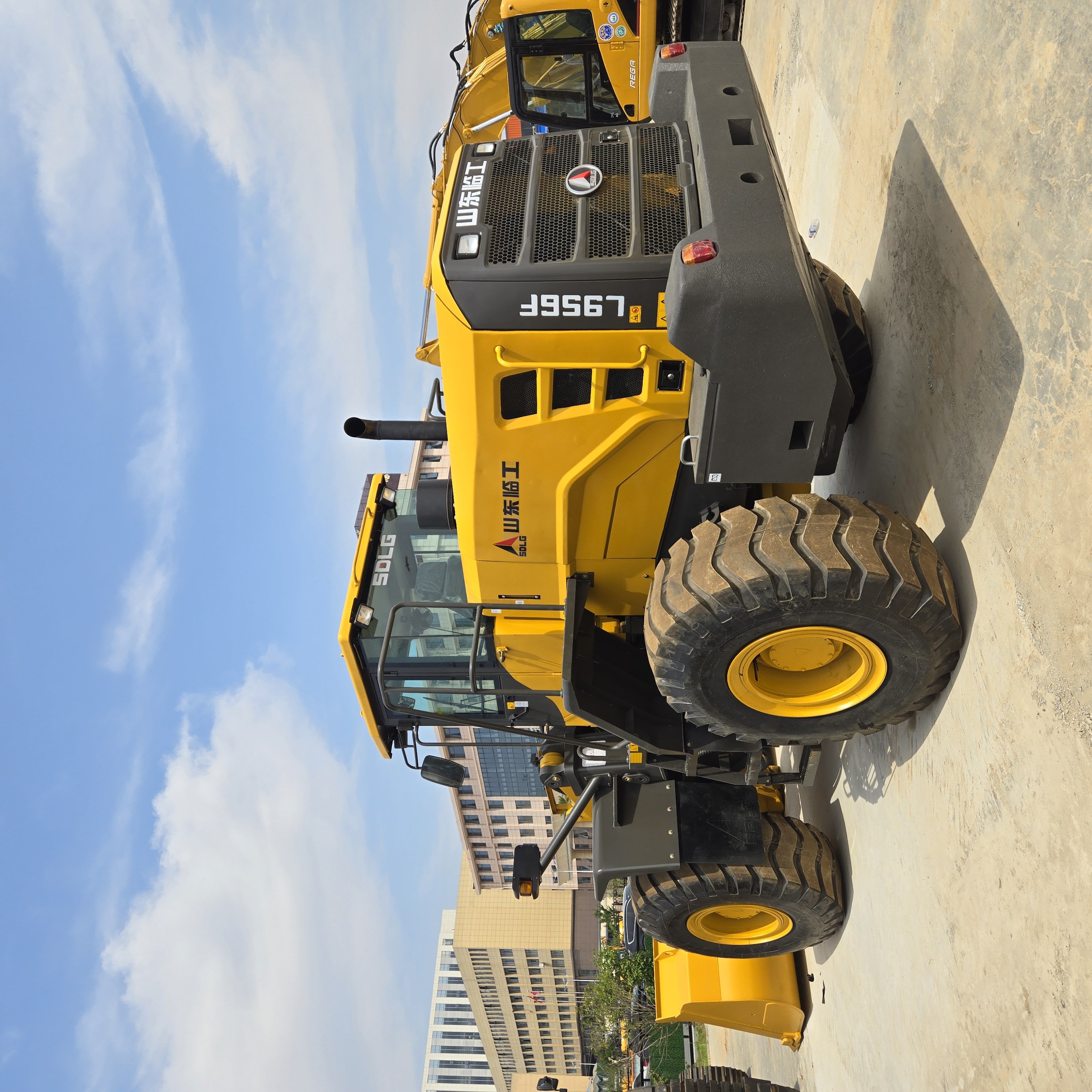 Used Loaders 5 TON Front Wheel Loader SLDG LG956F