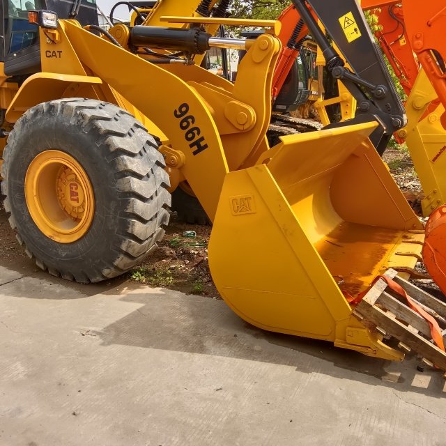 Low price 2024 95%New Original Japan Used Wheel Loader Cat 966h Used Front Loader machine hot sale in shanghai