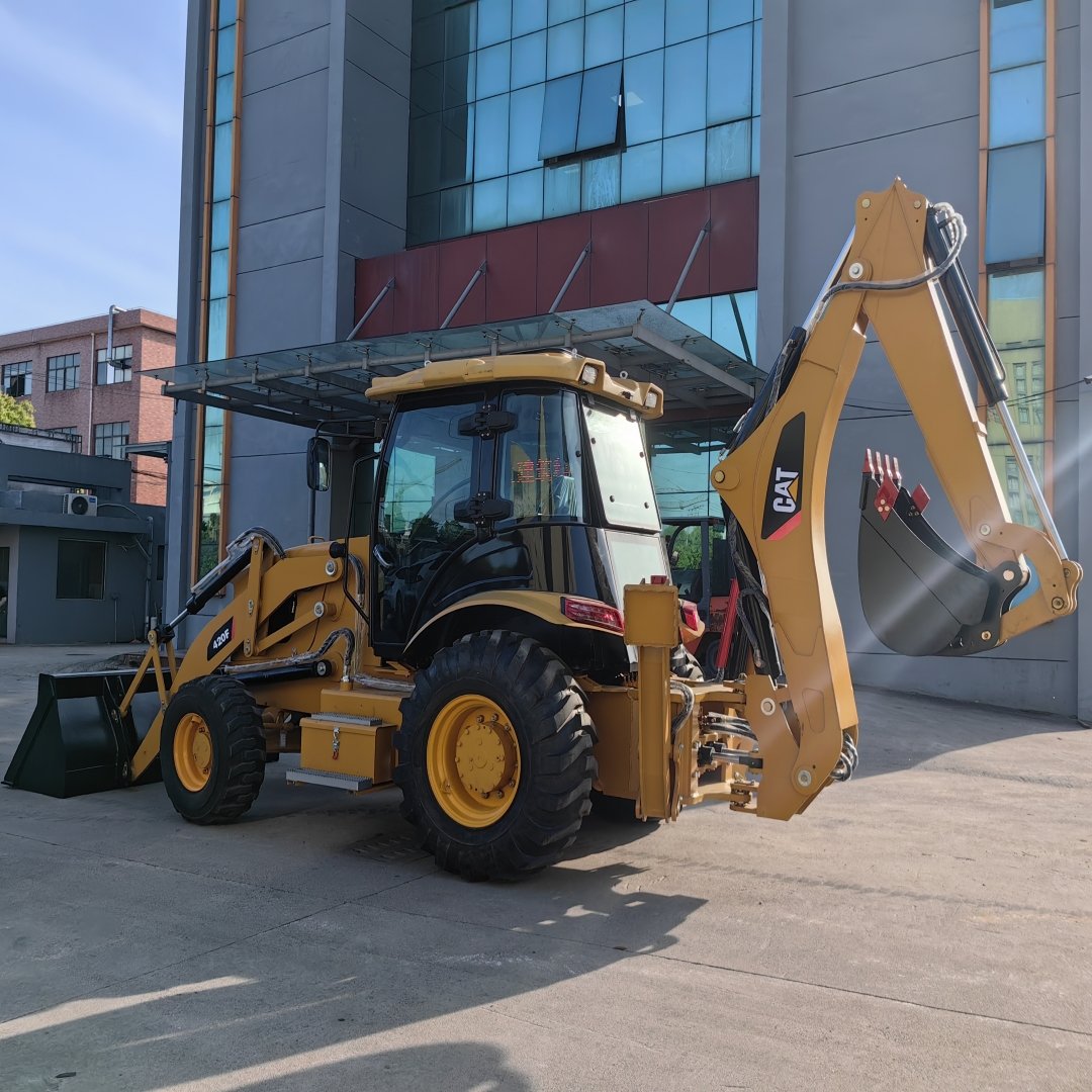 Second Hand Caterpillar Cat 420f Backhoe Loader Used Loaders 2019 Provided Used Engineering & Construction Machinery 12 Months