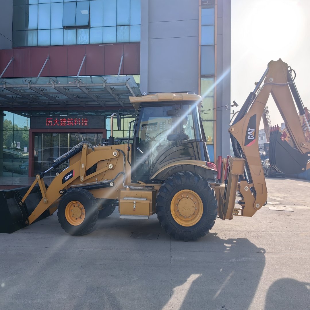 Second Hand Caterpillar Cat 420f Backhoe Loader Used Loaders 2019 Provided Used Engineering & Construction Machinery 12 Months