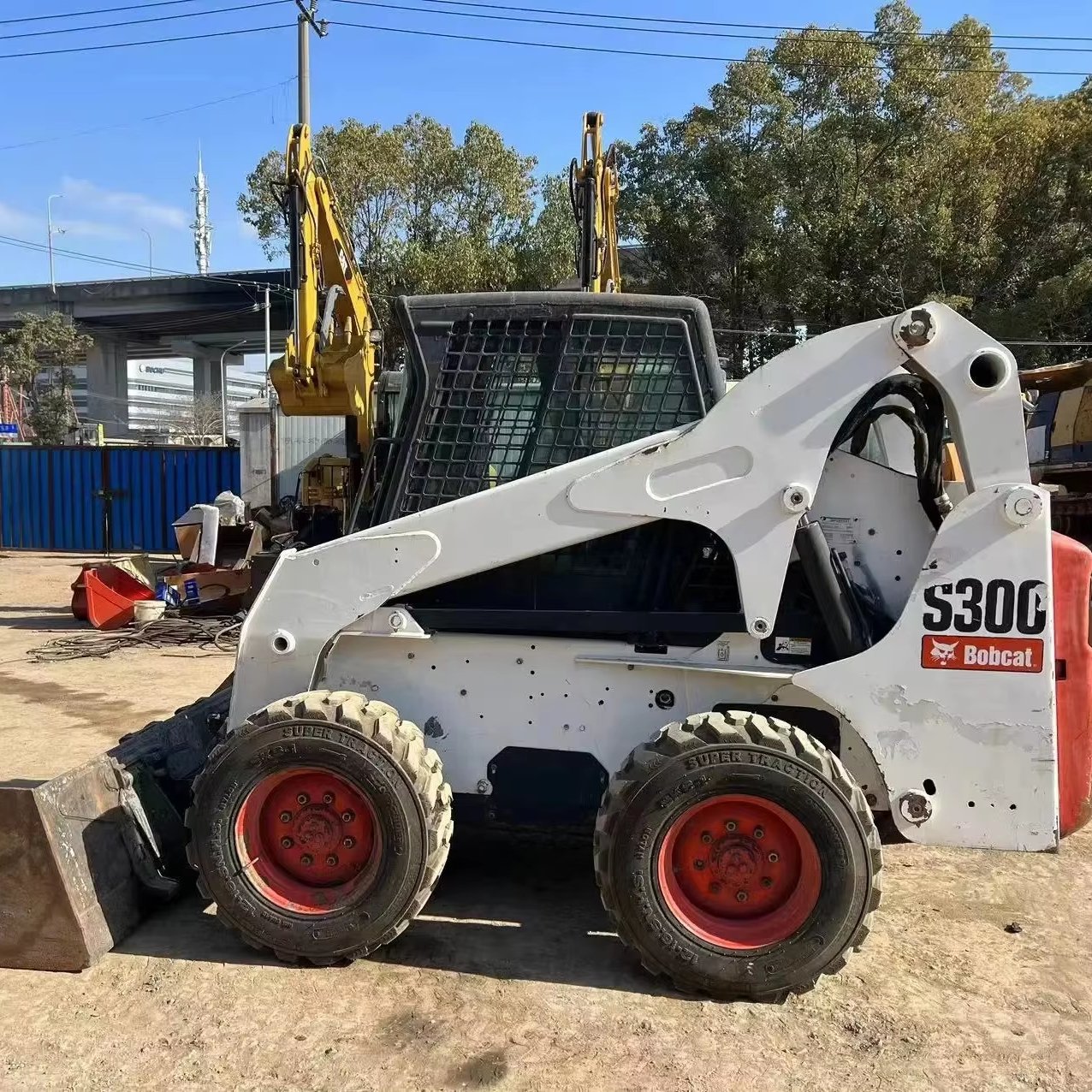 Bobcat Second Hand Bobcat S300 Skid Steer Loader High Quality Cheap 95% New Used Mini Bobcati Bobcate s300