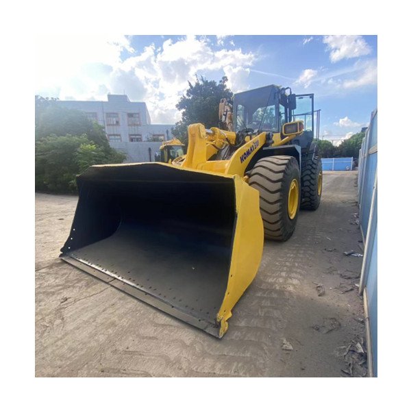 Original Used Japan Komatsu Wa470 Front Loader Skid Steer Loader with Engine Motor Pump Bearing for Farm Use