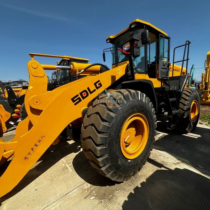 Cheap Sale of Used SDLG L958F Wheel Loader Heavy-Duty 4x4 Tractor Front Loader Original Imported from China