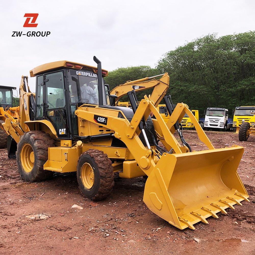 Original Cat 420F Backhoe Loader Caterpillar 416 420 Used Backhoe Loader For Sale
