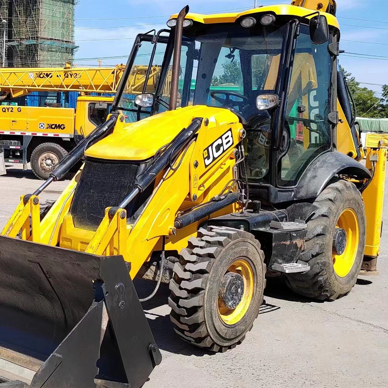 Original Import Excavator 3CX 4CX Used JCB Backhoe Loader For Sale