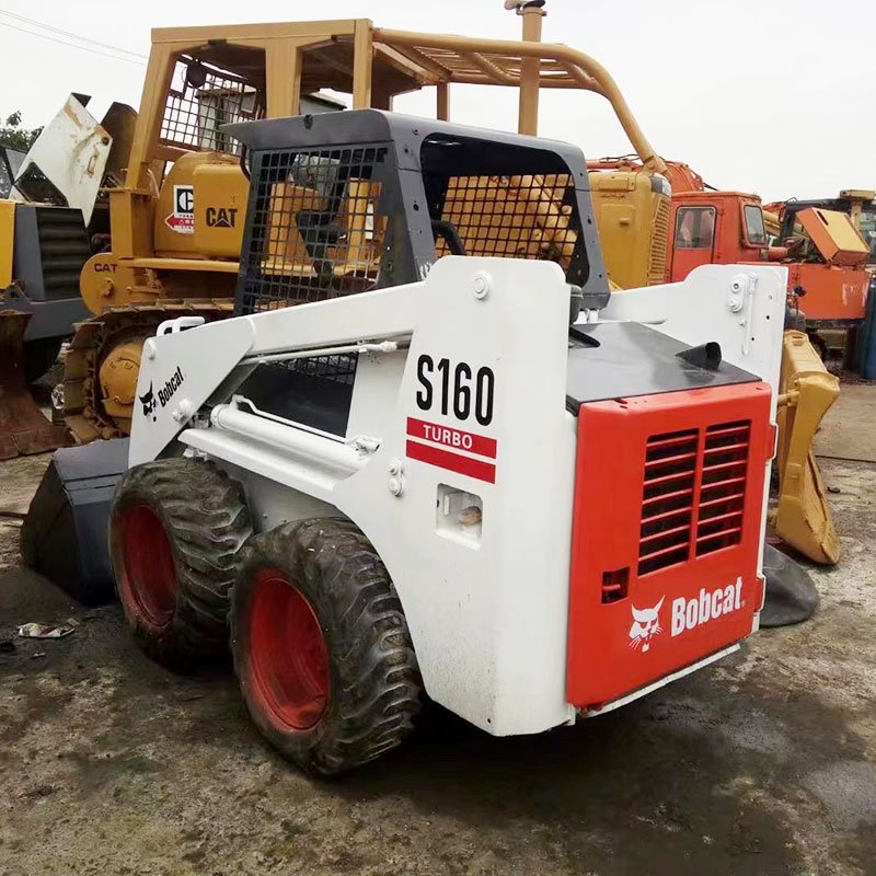 High Efficiency Original Low Price Used Bobcat S160 160 Skid-Steer Loader Small Second hand Wheel Bobcat Loader Good For Sale