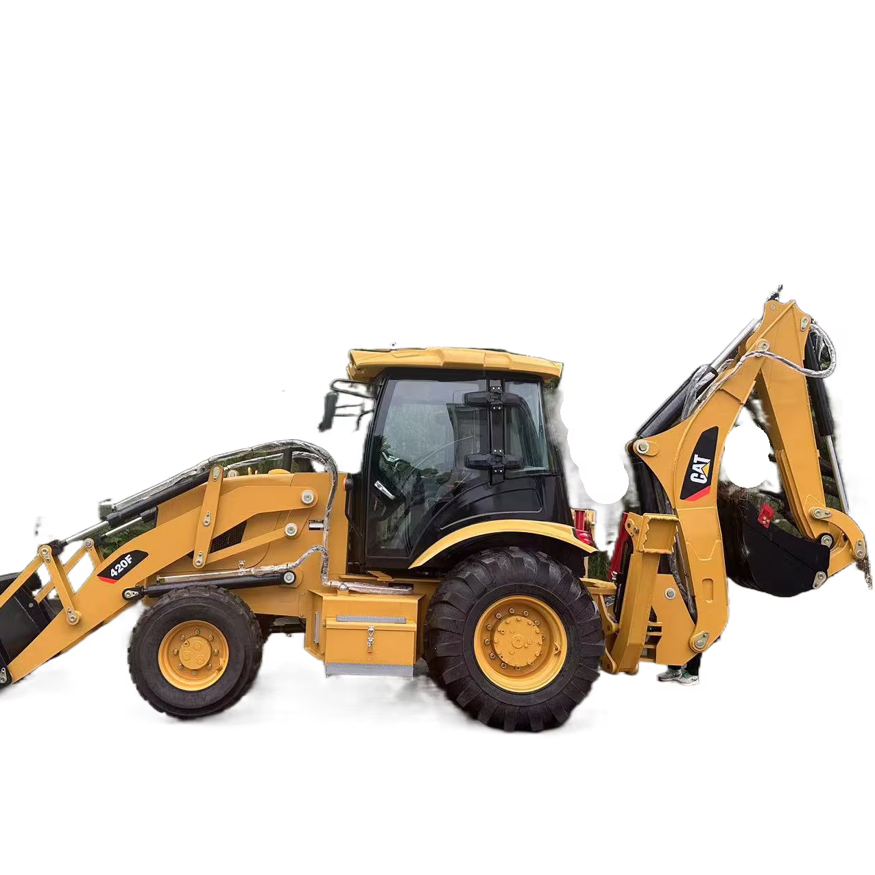 100% Ready 30% Price off !Most Popular Backhoe also Well Sold Cheap Used Japan Made CAT420F Backhoe Loader for sale
