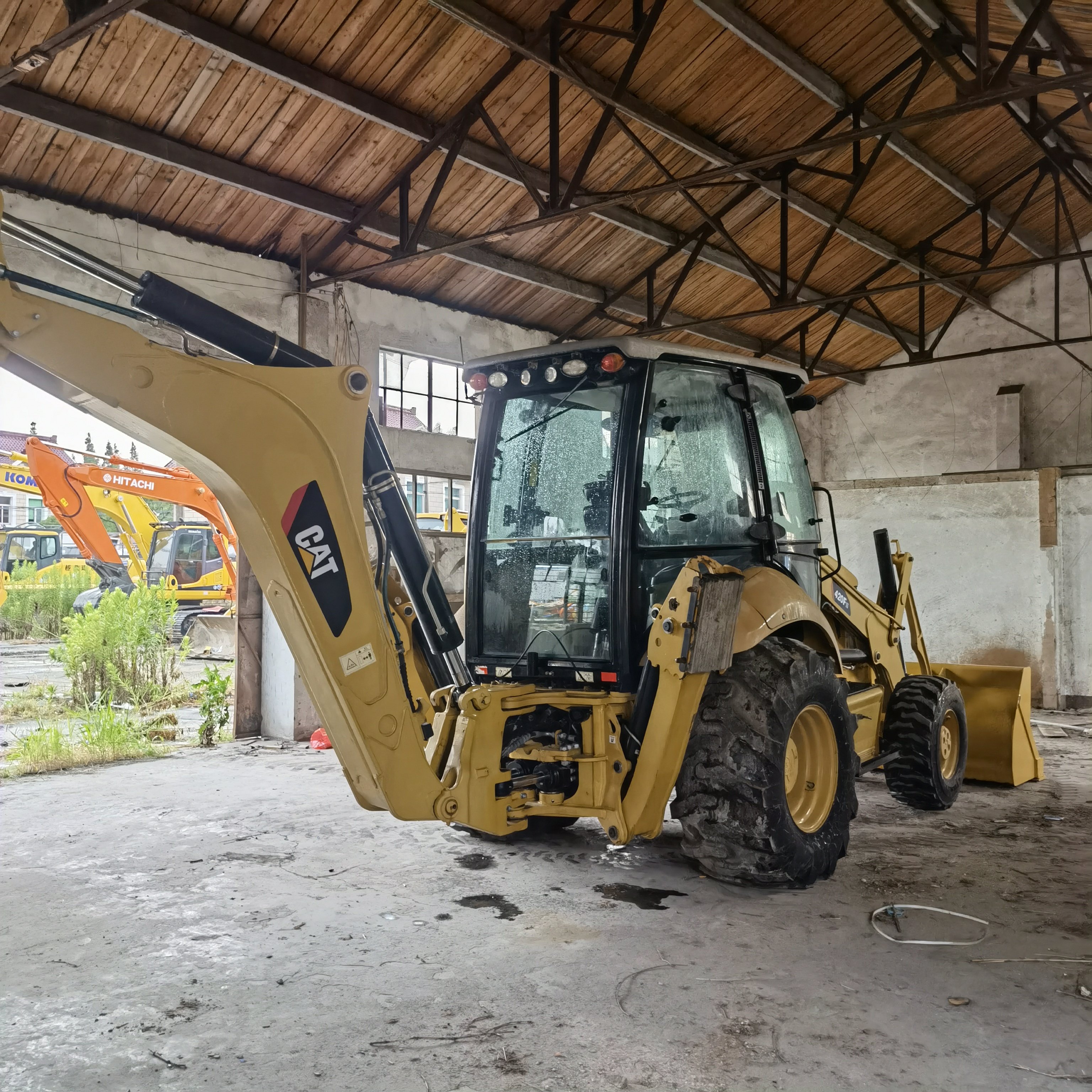 used retroexcavadoras 420F caterpillar420 420F CAT420 machinery backhoe excavator loader