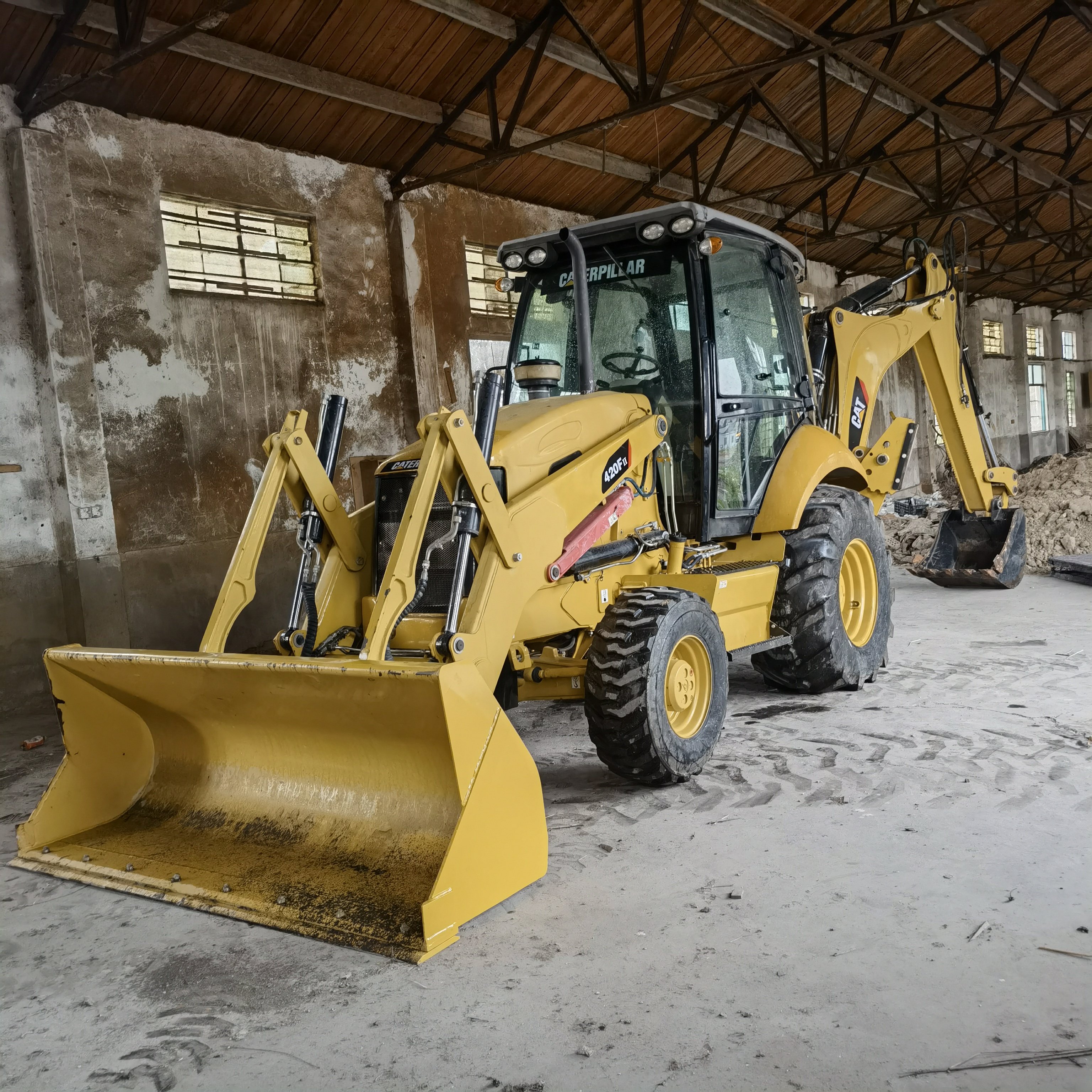 used retroexcavadoras 420F caterpillar420 420F CAT420 machinery backhoe excavator loader