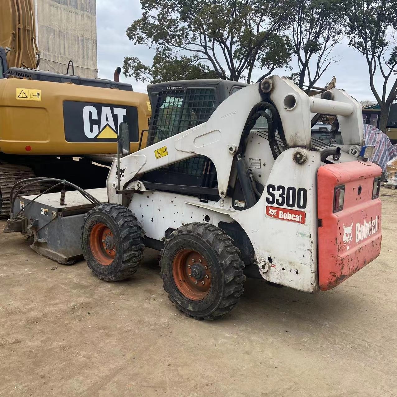 used bobcat skid steer loader S300 S185 loader CASE 440 CAT 226B Mini Skid Steer Loader