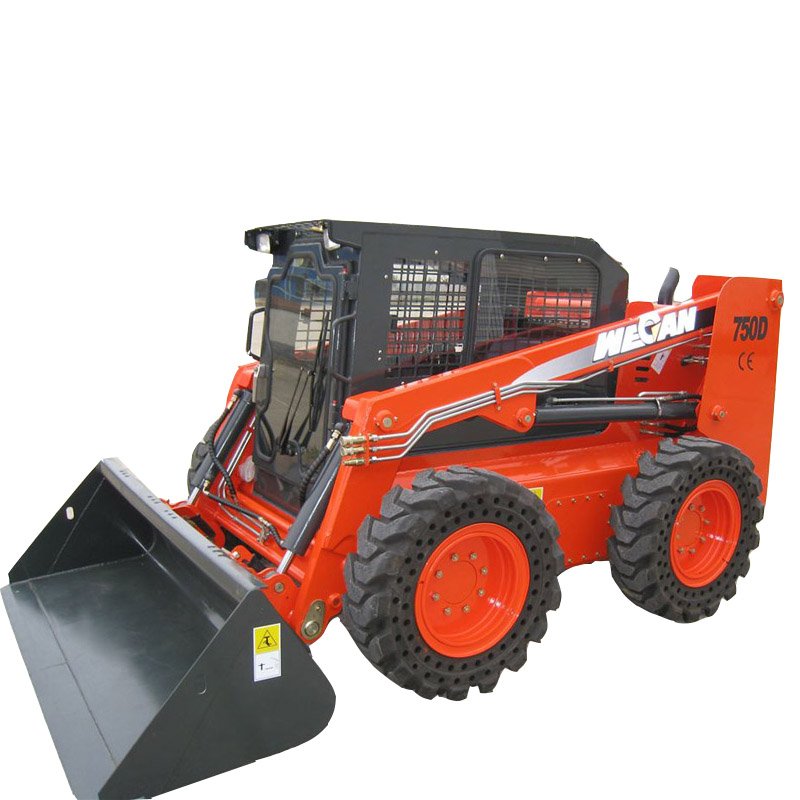 shipyard used mini loader Wecan brand GM750D skid steer loader for sale