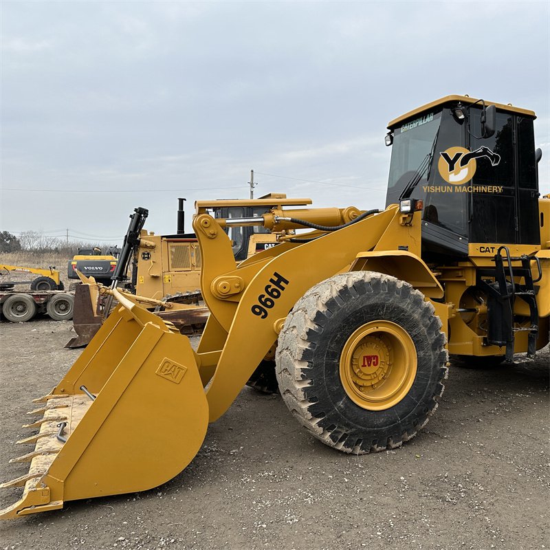 Yishun Large Scale Construction Machine Caterpillar CAT966 Used CAT Wheel Loader for Sale