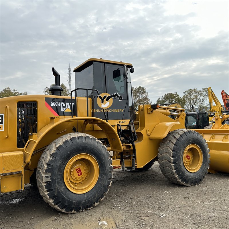 Yishun Large Scale Construction Machine Caterpillar CAT966 Used CAT Wheel Loader for Sale