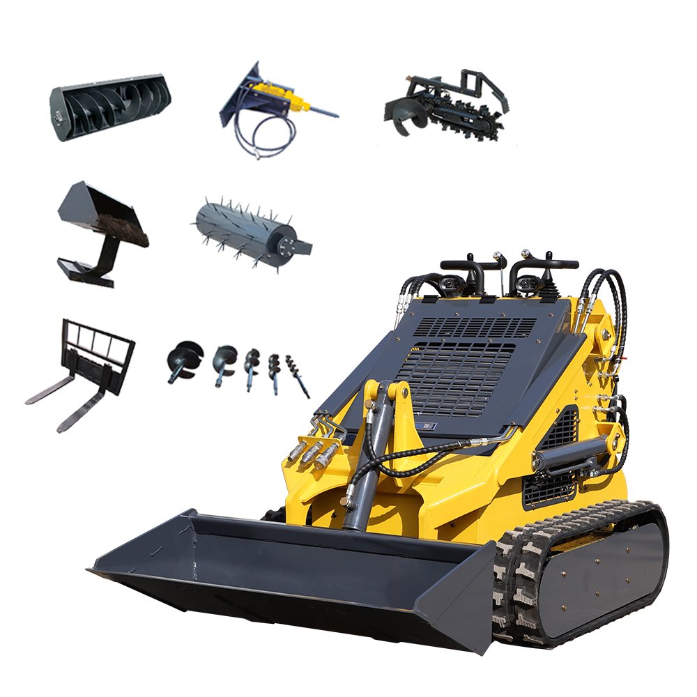 china CE approved skid steer skidsteer 500kg steer loader for sale