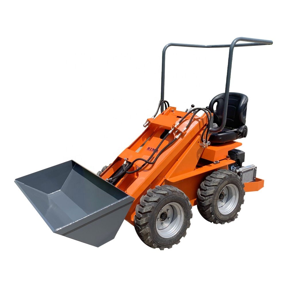 small telescopic wheel loader with mower