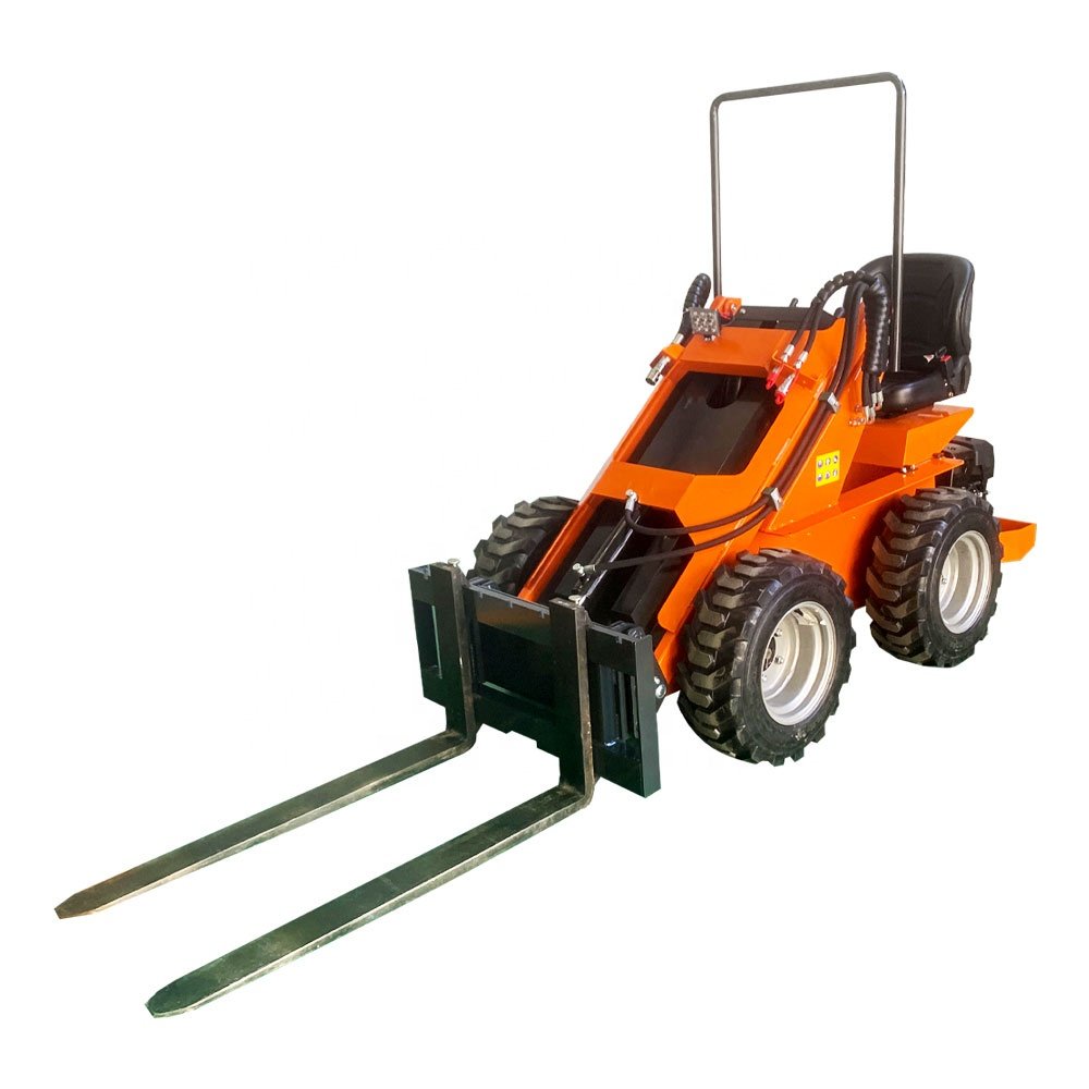 small telescopic wheel loader with mower