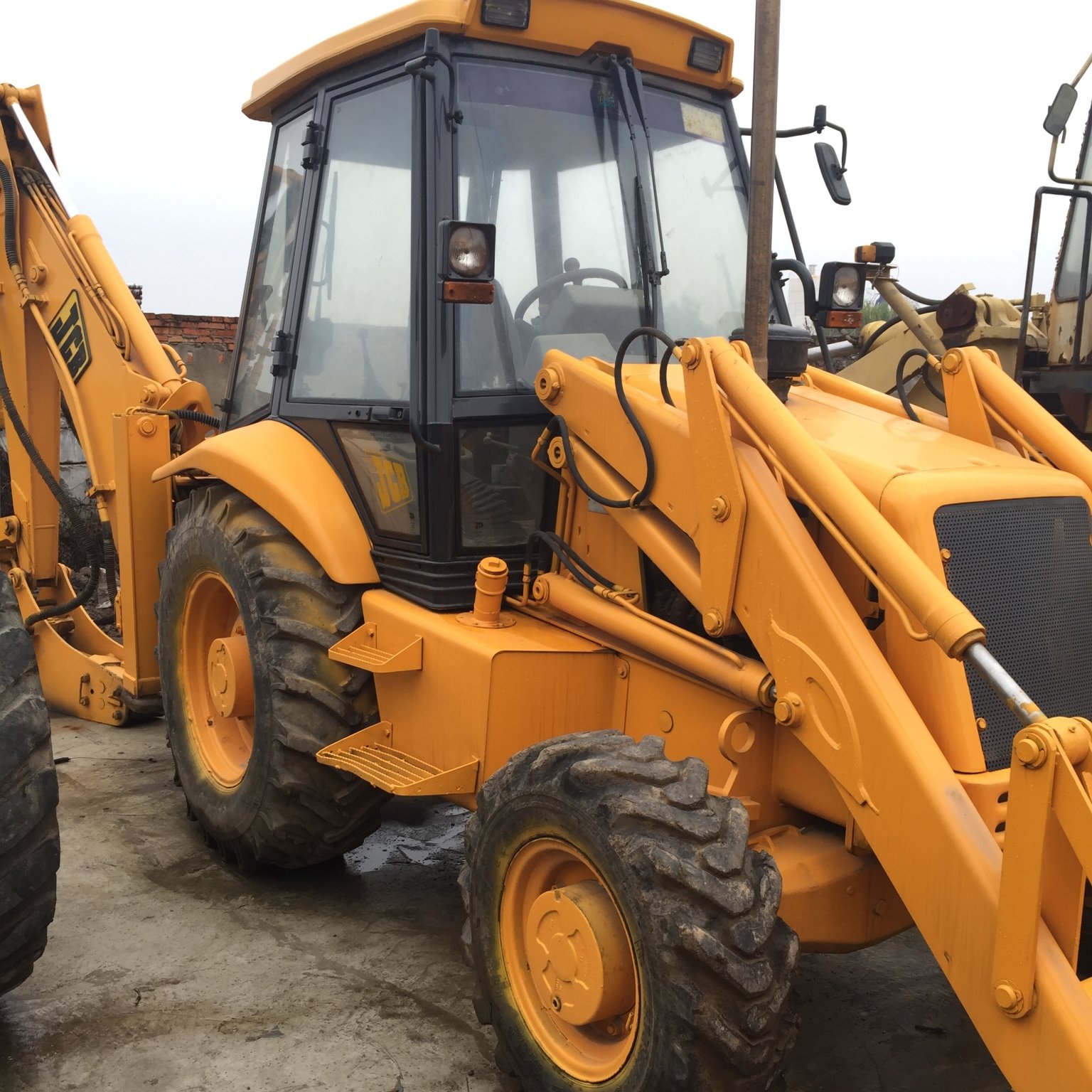 Lower Working Hours Used Original jcb 3cx 4cx backhoe loader for sale with Good Condition
