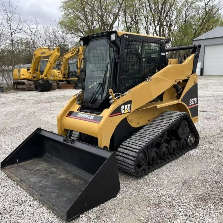 Top Quality Used Cat 246D Skid Steer Front Loader Tractor 3 Ton Rated Load with Core Motor and Pump Components