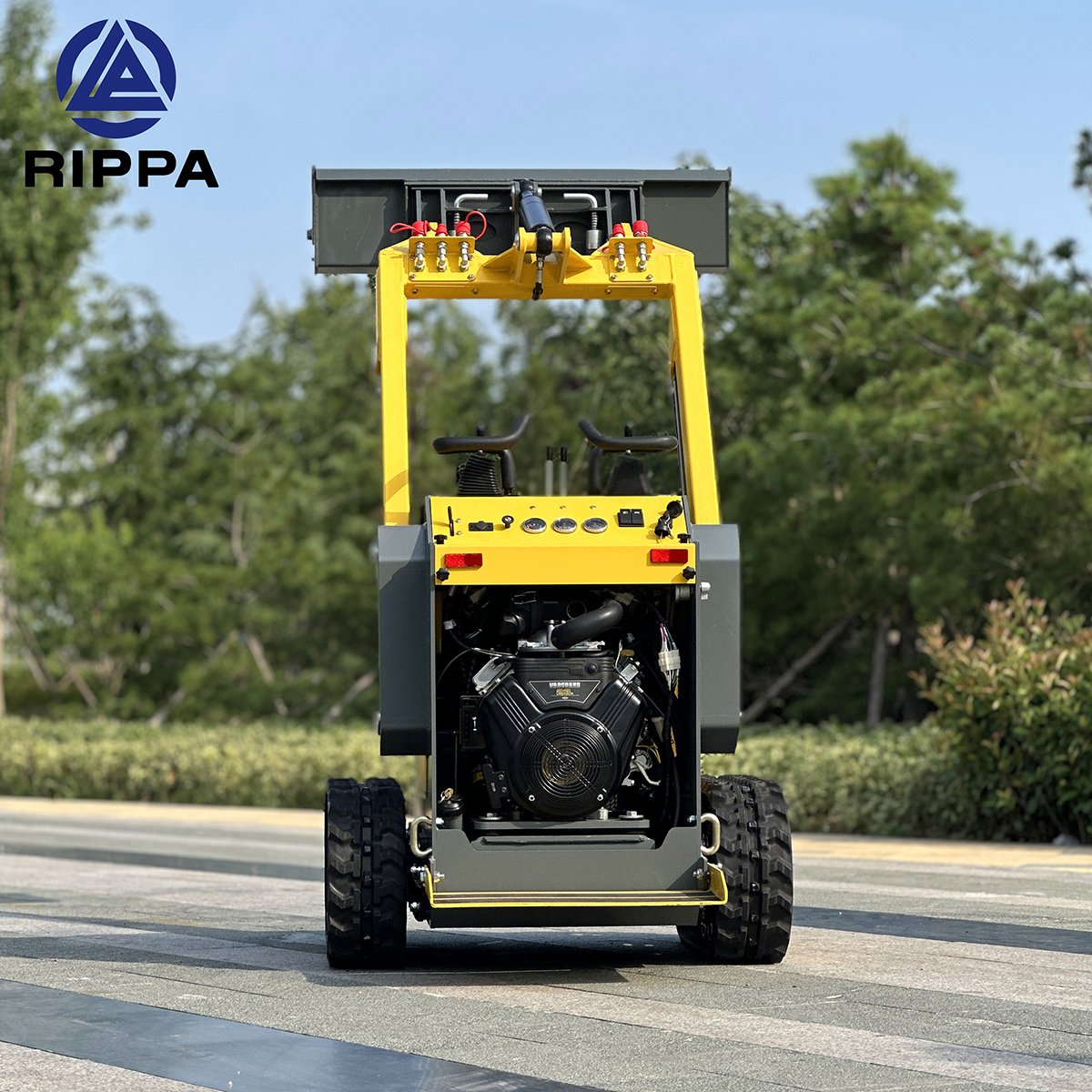 Chinese Manufacturer Ce Certificated Skid Steer Loader Track Mini Skid Steer For Sale High Efficiency Minicargador
