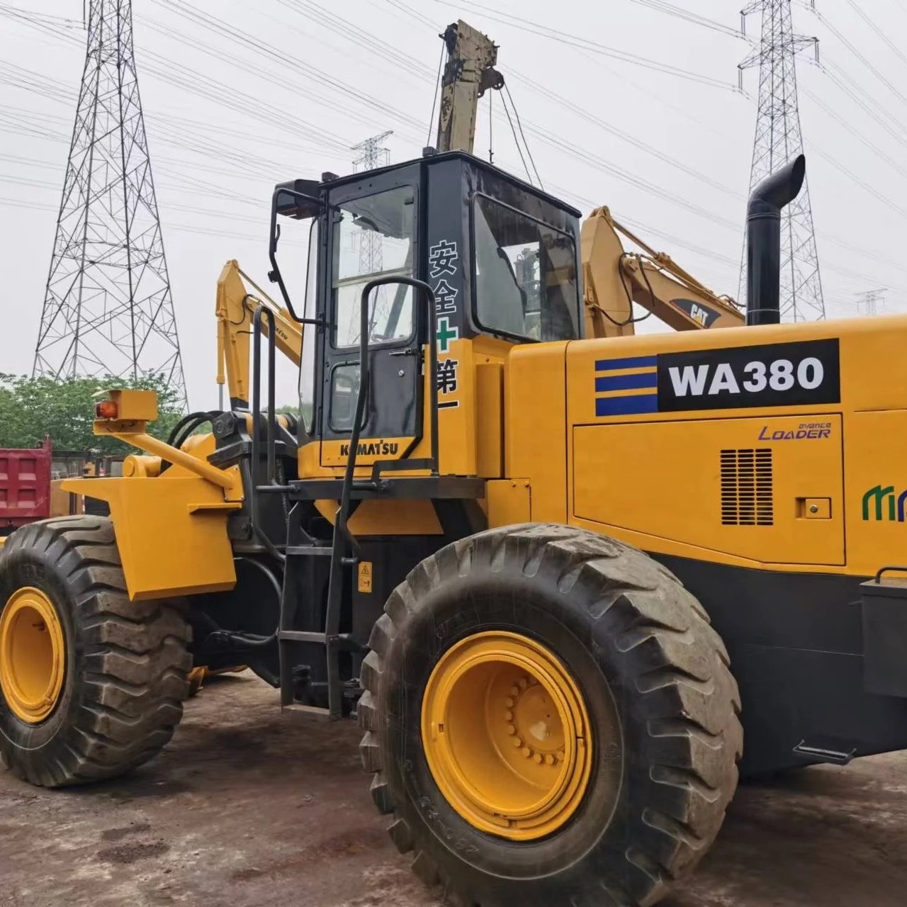 Used Komatsu WA380-3 Wheel loader WA380 Payloaders front loaders komatsu wa380-3 Wheel loaders