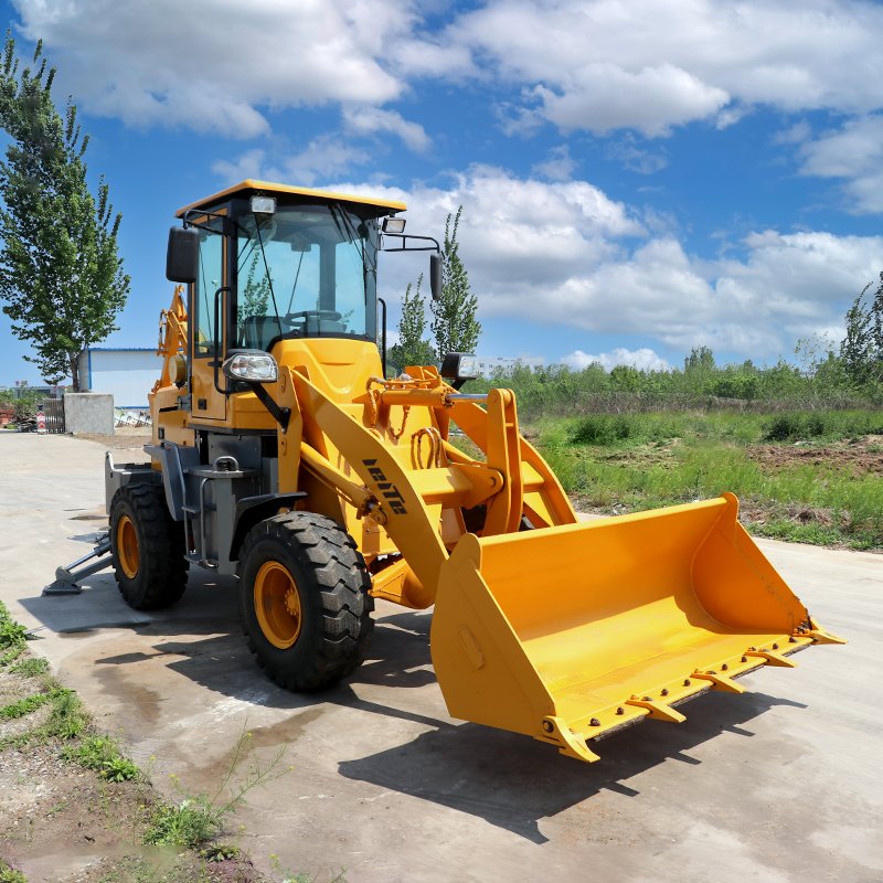Diesel Mini Backhoe loader 3 ton 5 ton CE EPA China Sale 4 wheel drive new backhoe and loader Applicable earthmoving machinery