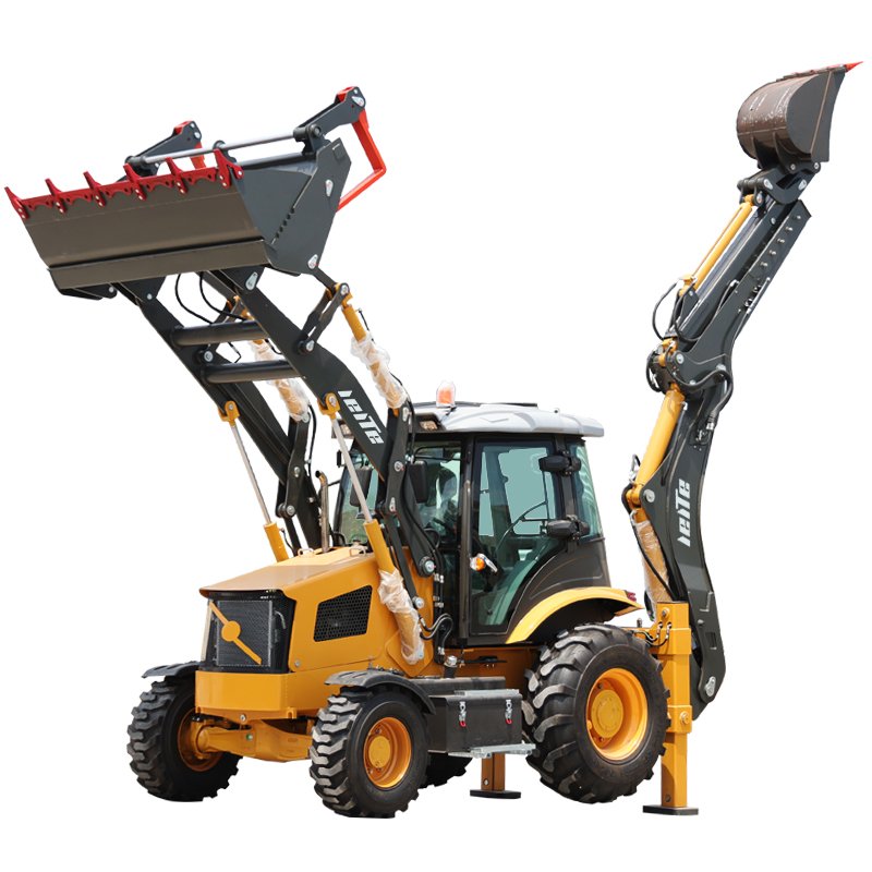 Diesel Mini Backhoe loader 3 ton 5 ton CE EPA China Sale 4 wheel drive new backhoe and loader Applicable earthmoving machinery