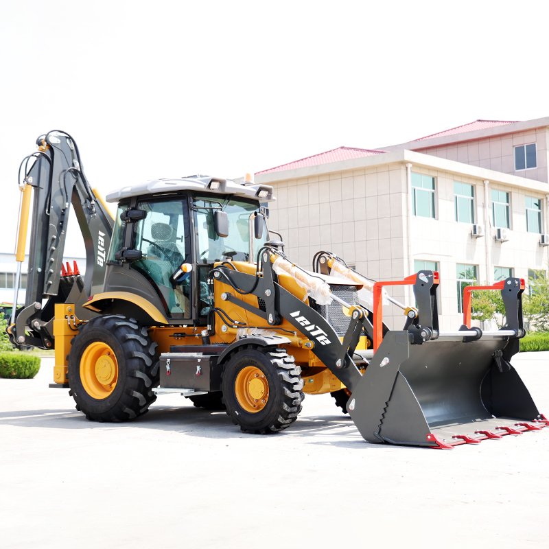 Diesel Mini Backhoe loader 3 ton 5 ton CE EPA China Sale 4 wheel drive new backhoe and loader Applicable earthmoving machinery