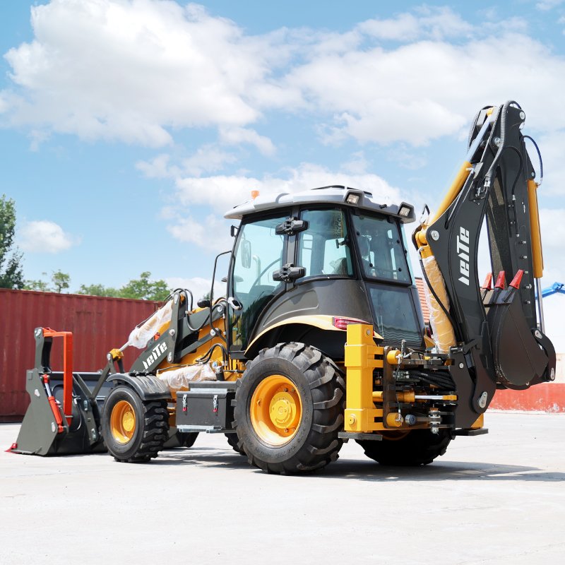 Diesel Mini Backhoe loader 3 ton 5 ton CE EPA China Sale 4 wheel drive new backhoe and loader Applicable earthmoving machinery
