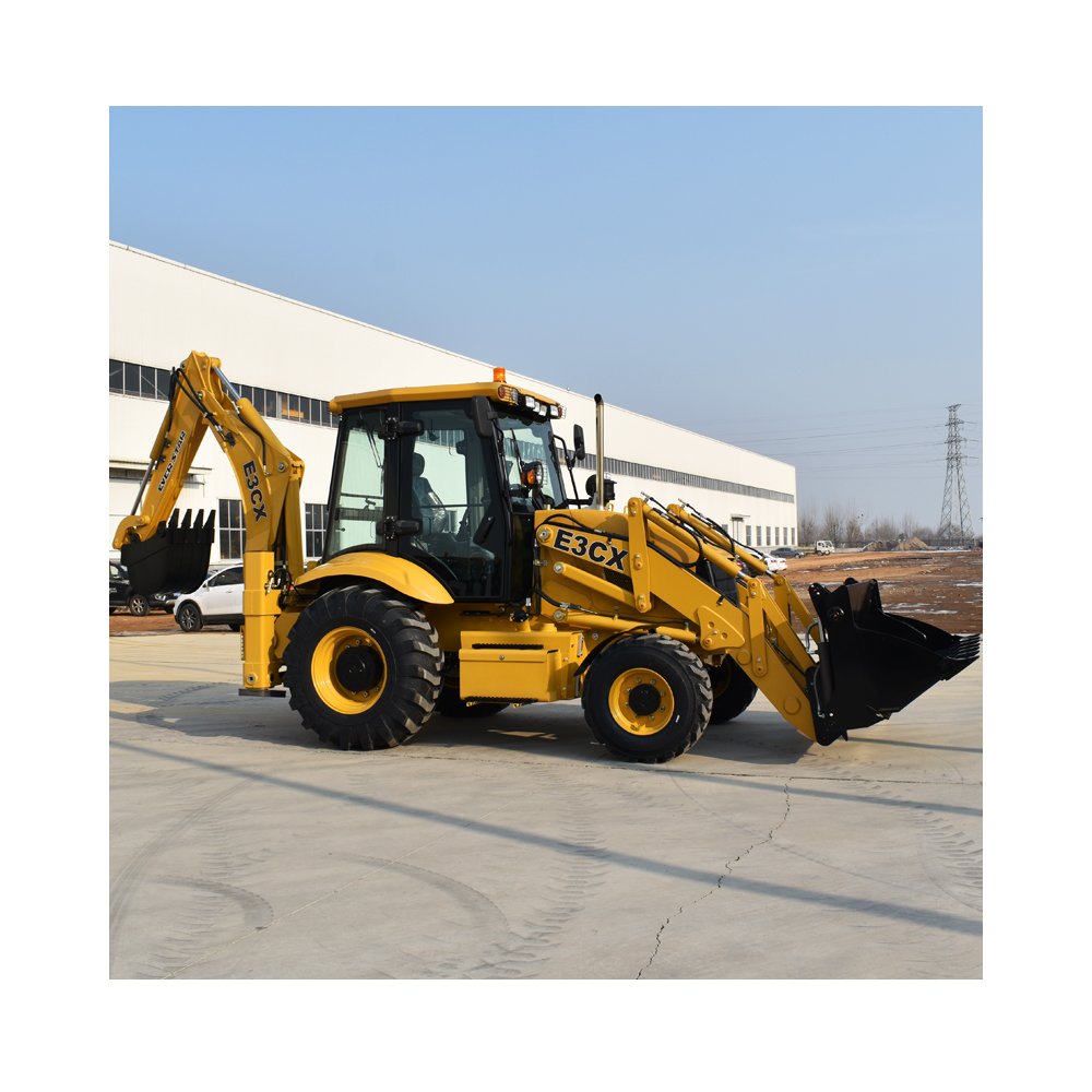 Good Quality New arrival machinery E3CX E4CX Wheel loader earth moving machine Factory price for sale