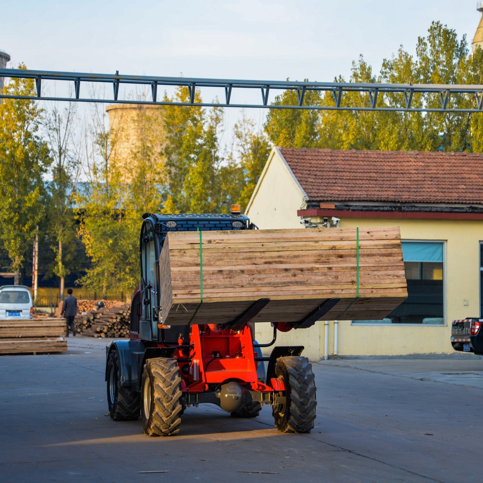 High Quality 816 Used Payloader 1.6 TonHZM Wheel Loader