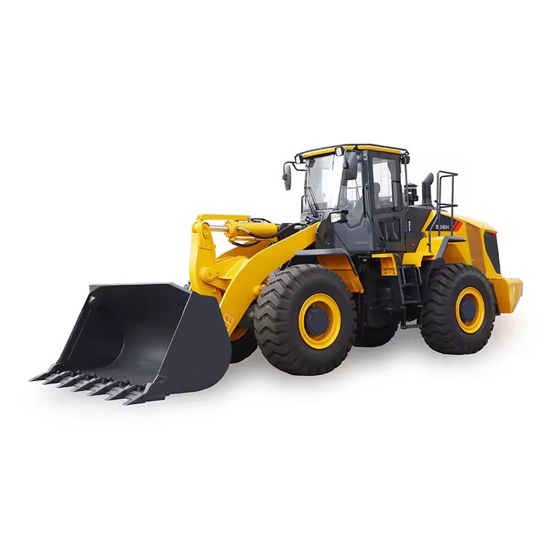 Professional Low Price Sale of Second-Hand High-Performance Wheel Loader Shandong Lingong CLG856H Loader