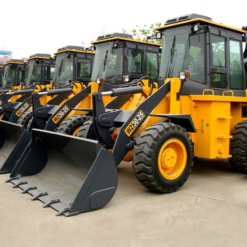 5000kg JK15-30 Drive Tractor 42kw 1m3 Backhoe Loader in Heavy Duty