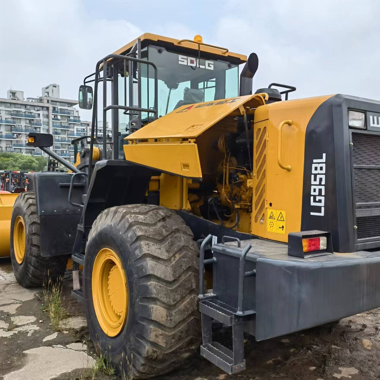 HOT SELLING used wheel loader SDLG lg958F second-hand front loader sdlg958 used China Lingong SDLG 958L